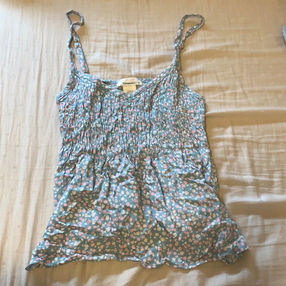 Cheetah Print Cotton Candy Colored Top